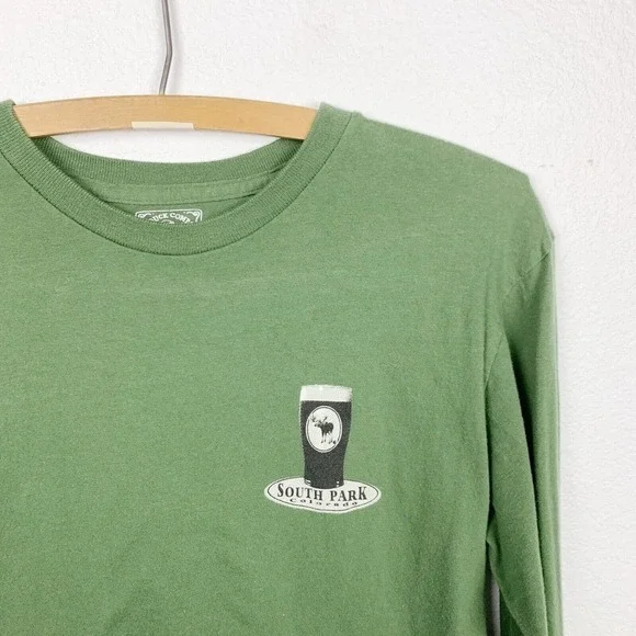 South Park Colorado Moose Poop Stout Long Sleeve Duck Company Tee T-Shirt Small - Picture 2 of 5